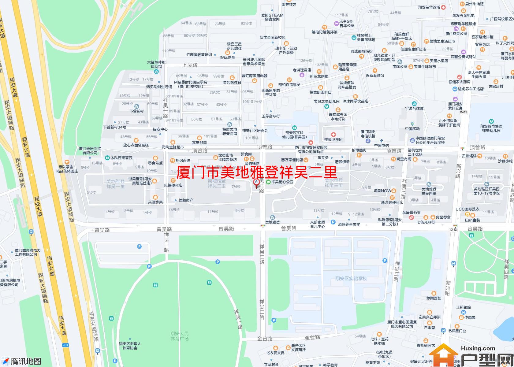 美地雅登祥吴二里小区 - 户型网