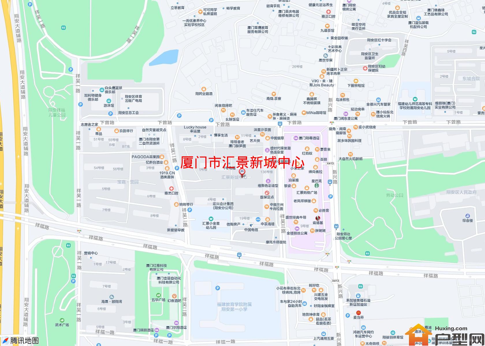 汇景新城中心小区 - 户型网