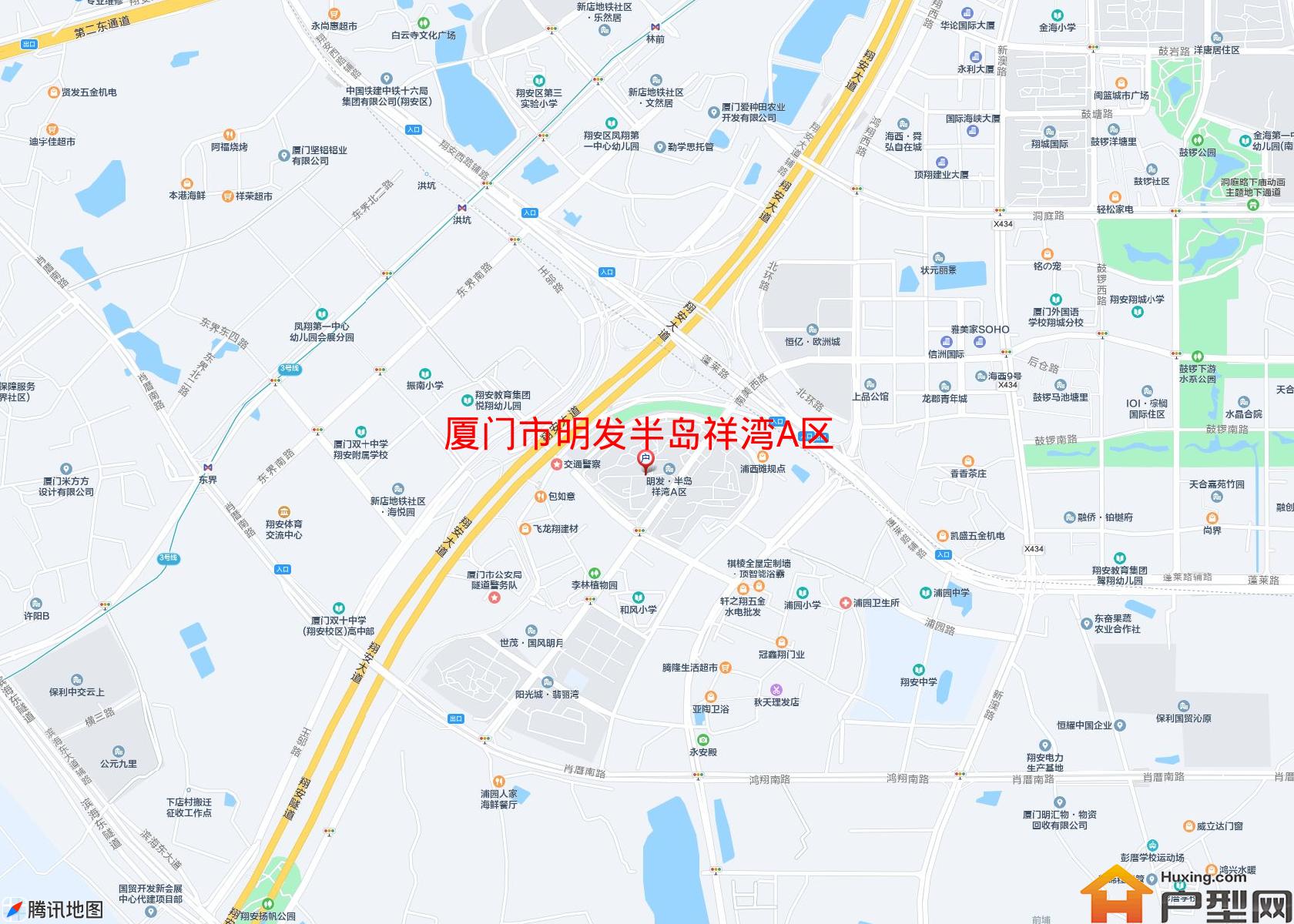 明发半岛祥湾A区小区 - 户型网
