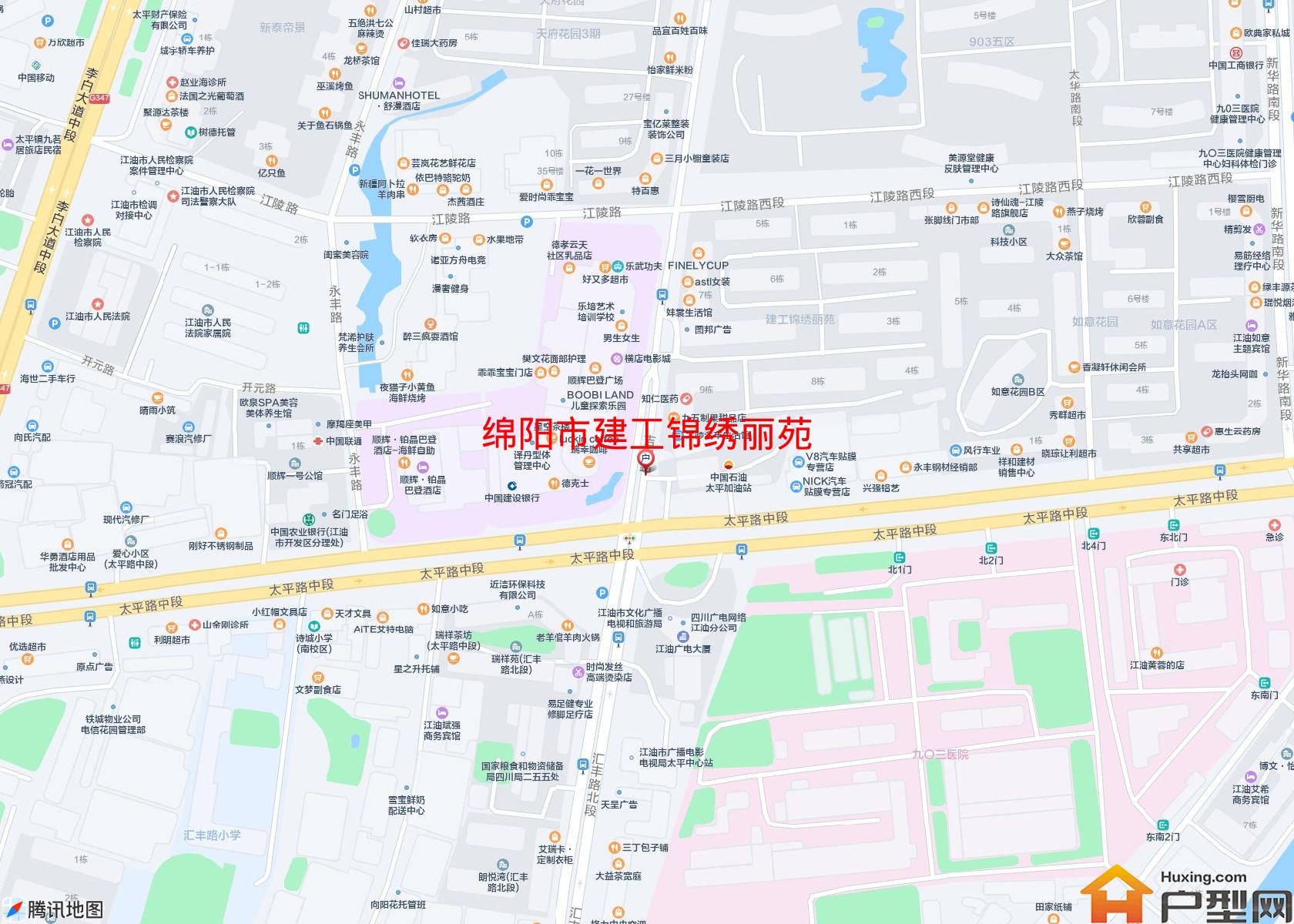 建工锦绣丽苑小区 - 户型网