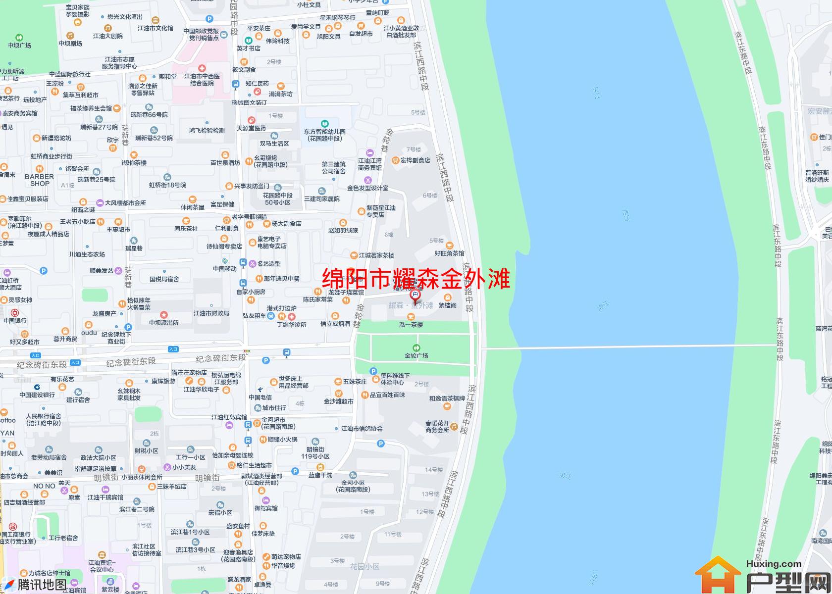 耀森金外滩小区 - 户型网