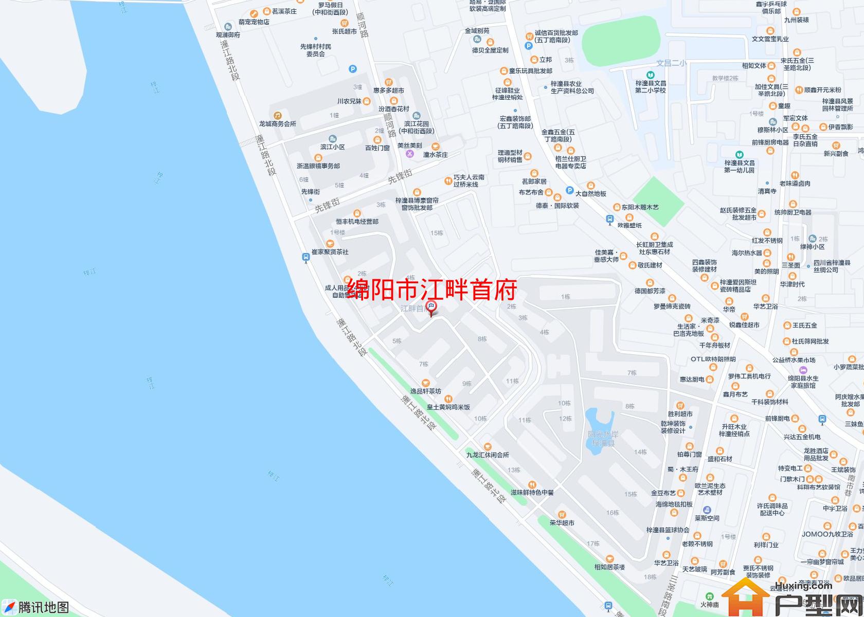 江畔首府小区 - 户型网