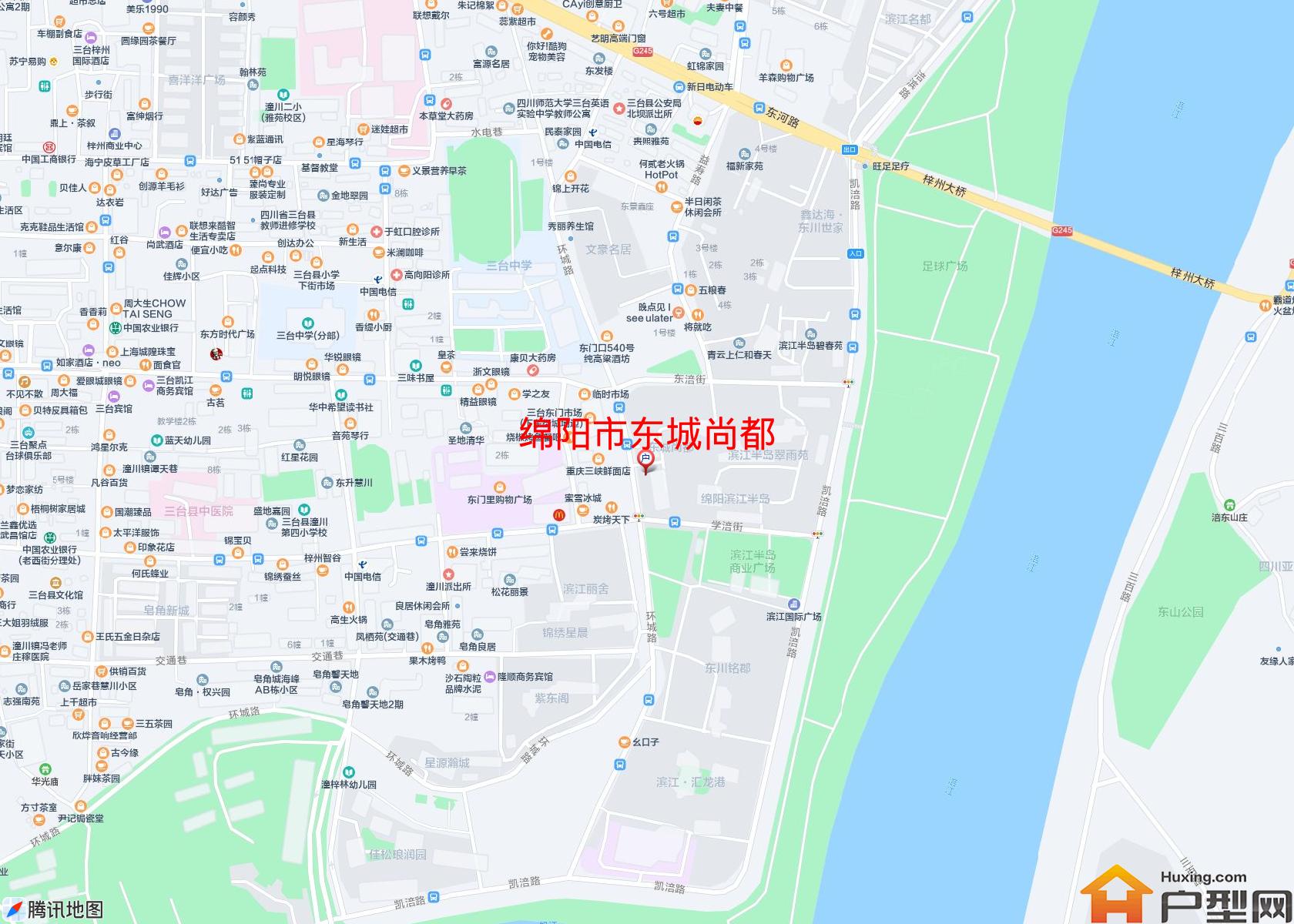 东城尚都小区 - 户型网