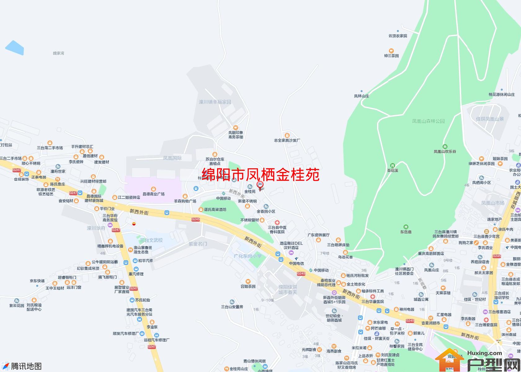 凤栖金桂苑小区 - 户型网