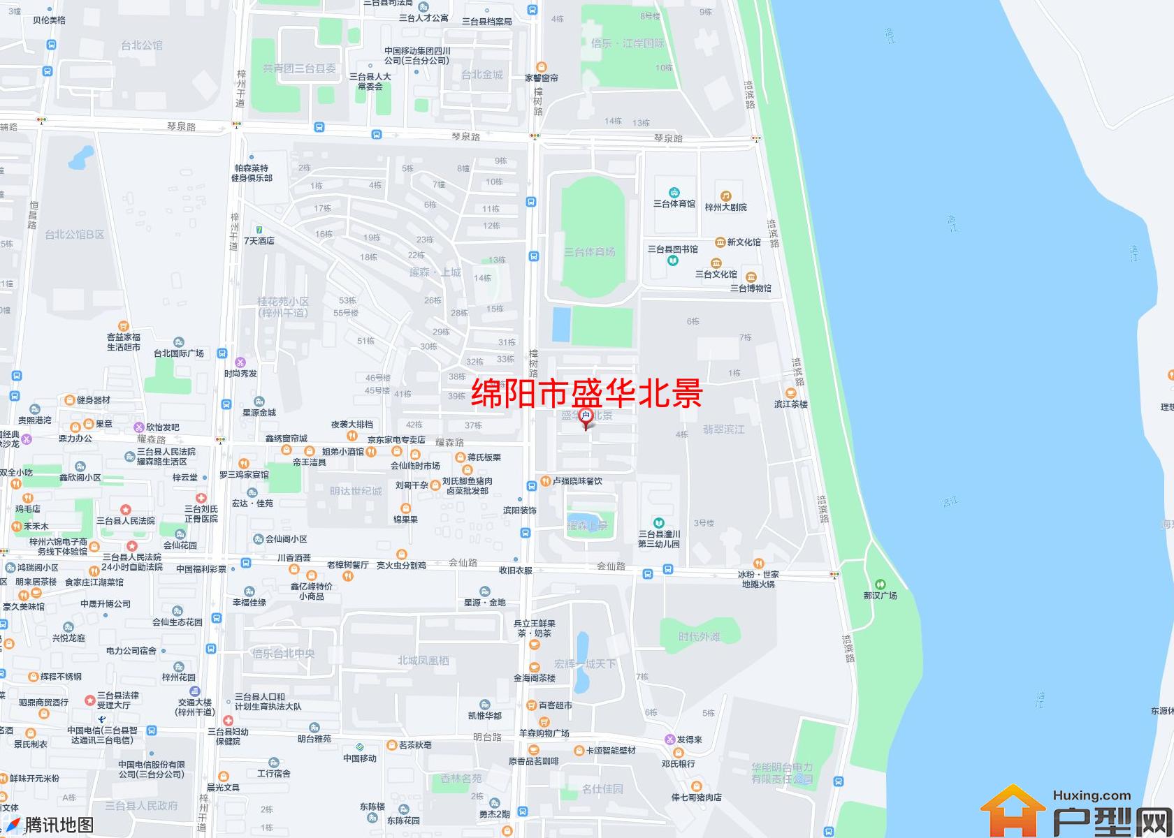 盛华北景小区 - 户型网