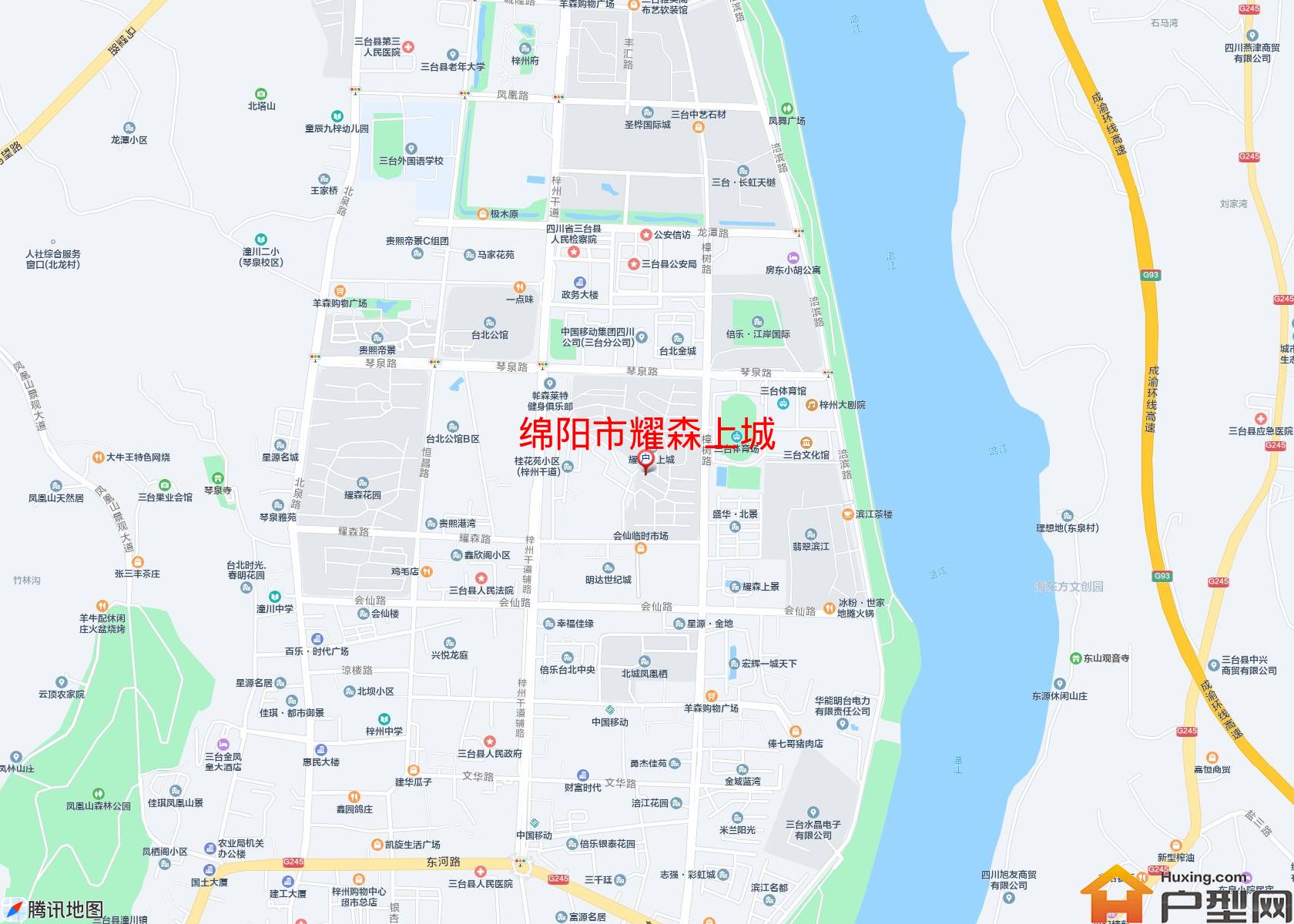 耀森上城小区 - 户型网