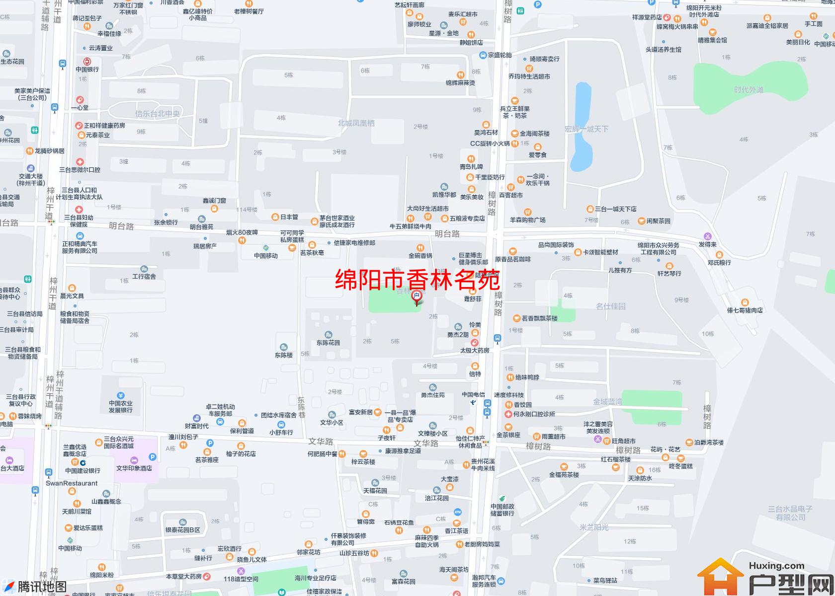 香林名苑小区 - 户型网
