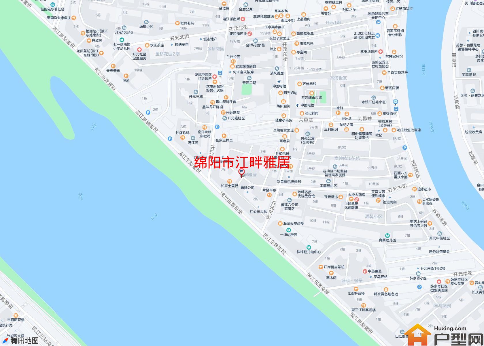 江畔雅居小区 - 户型网