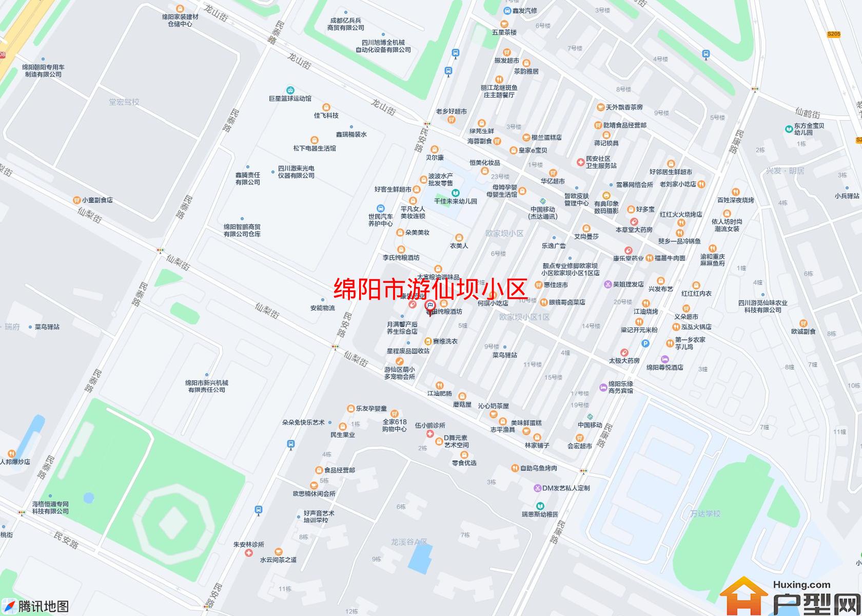 游仙坝小区小区 - 户型网