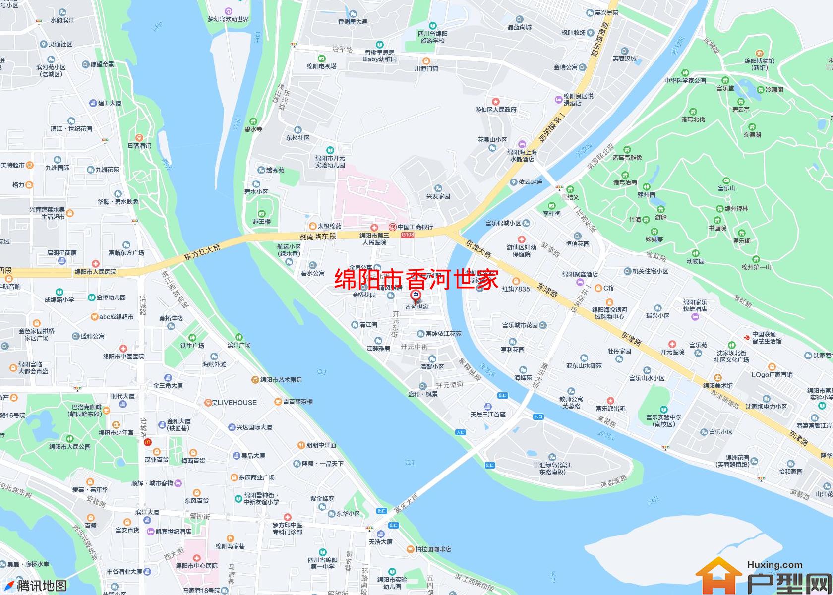 香河世家小区 - 户型网