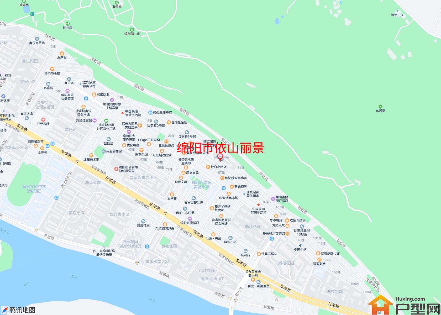 依山丽景小区 - 户型网