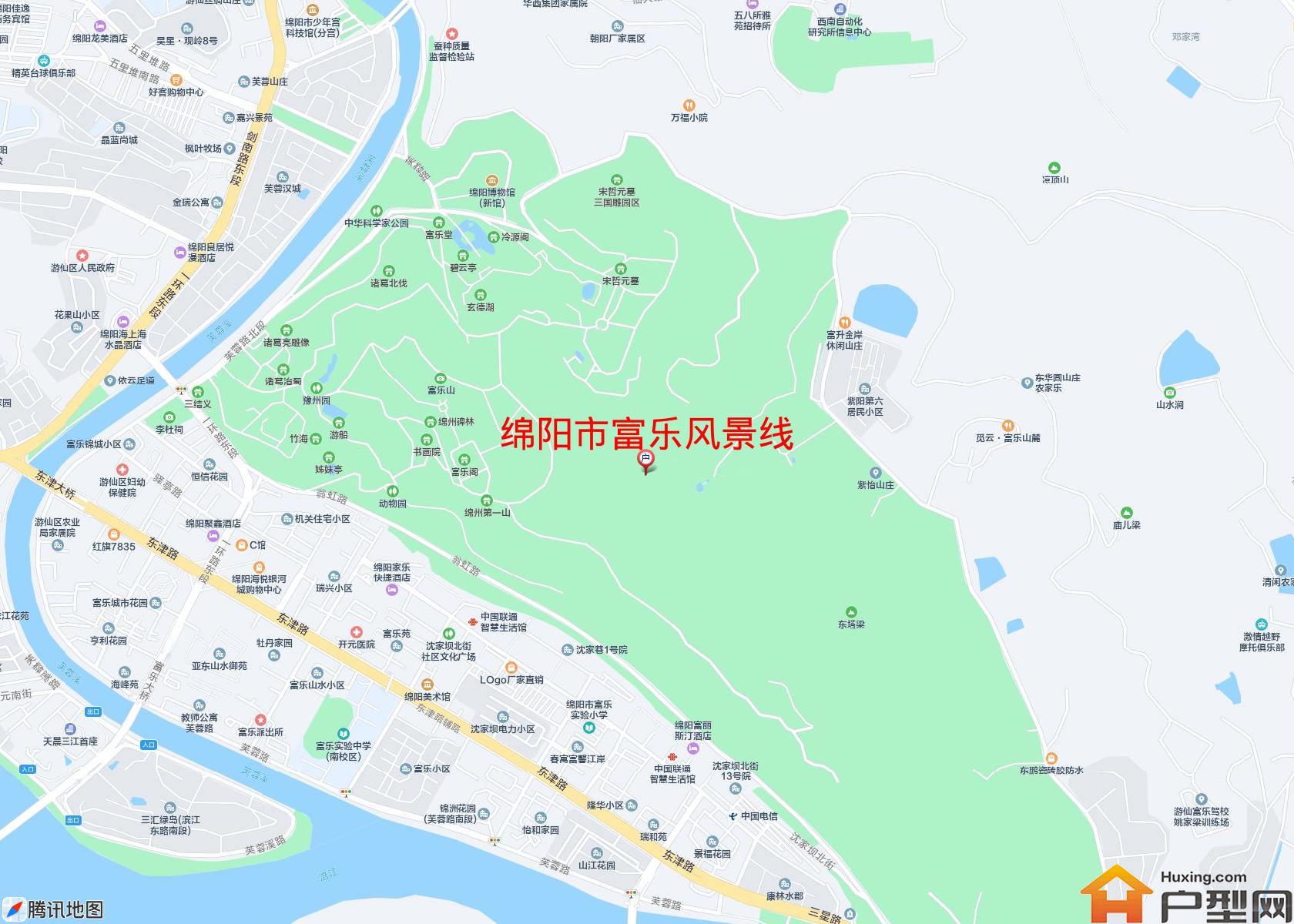 富乐风景线小区 - 户型网