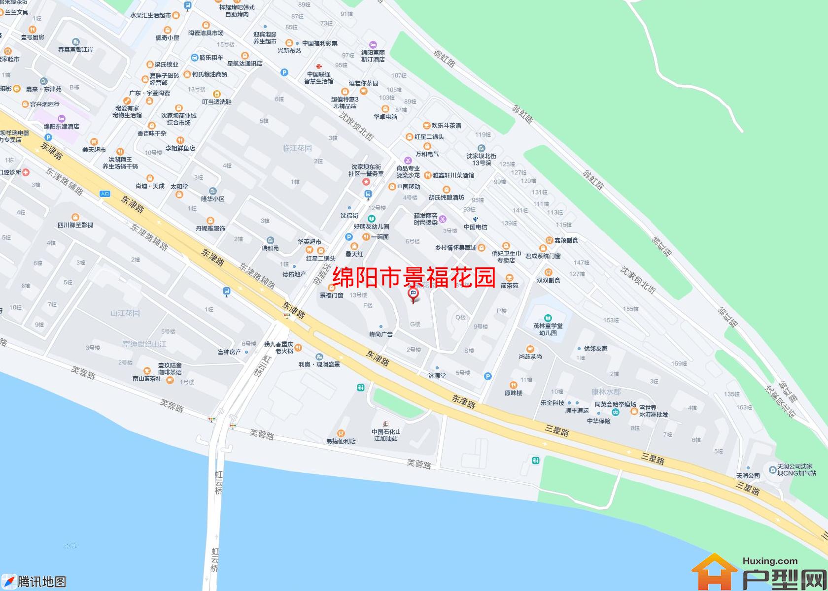 景福花园小区 - 户型网