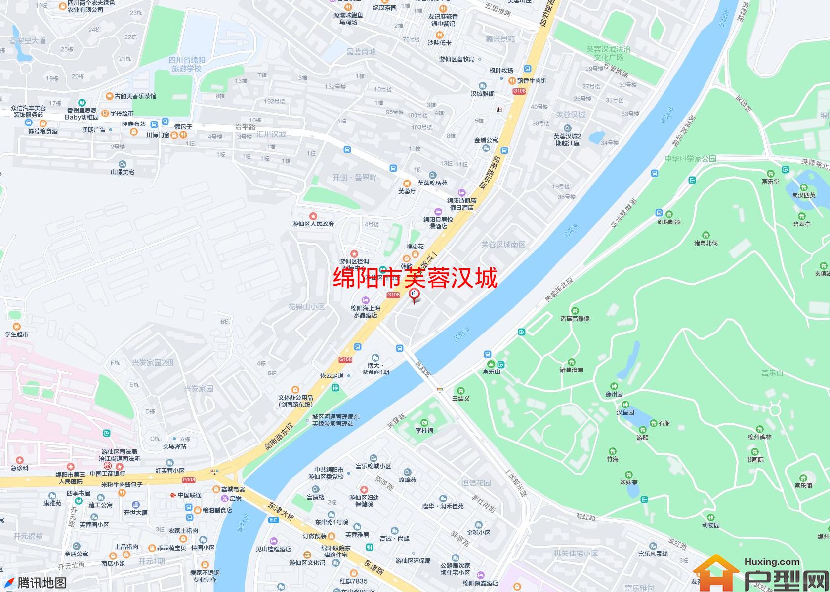 芙蓉汉城小区 - 户型网