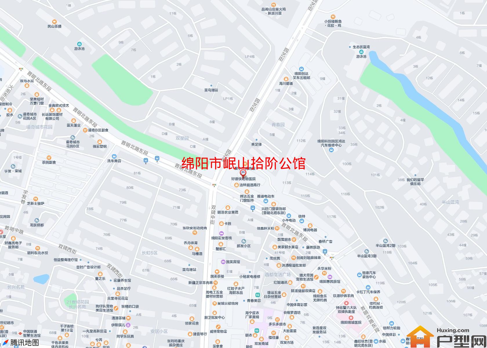 岷山拾阶公馆小区 - 户型网