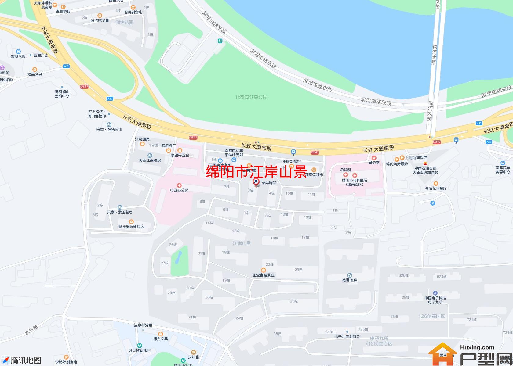 江岸山景小区 - 户型网