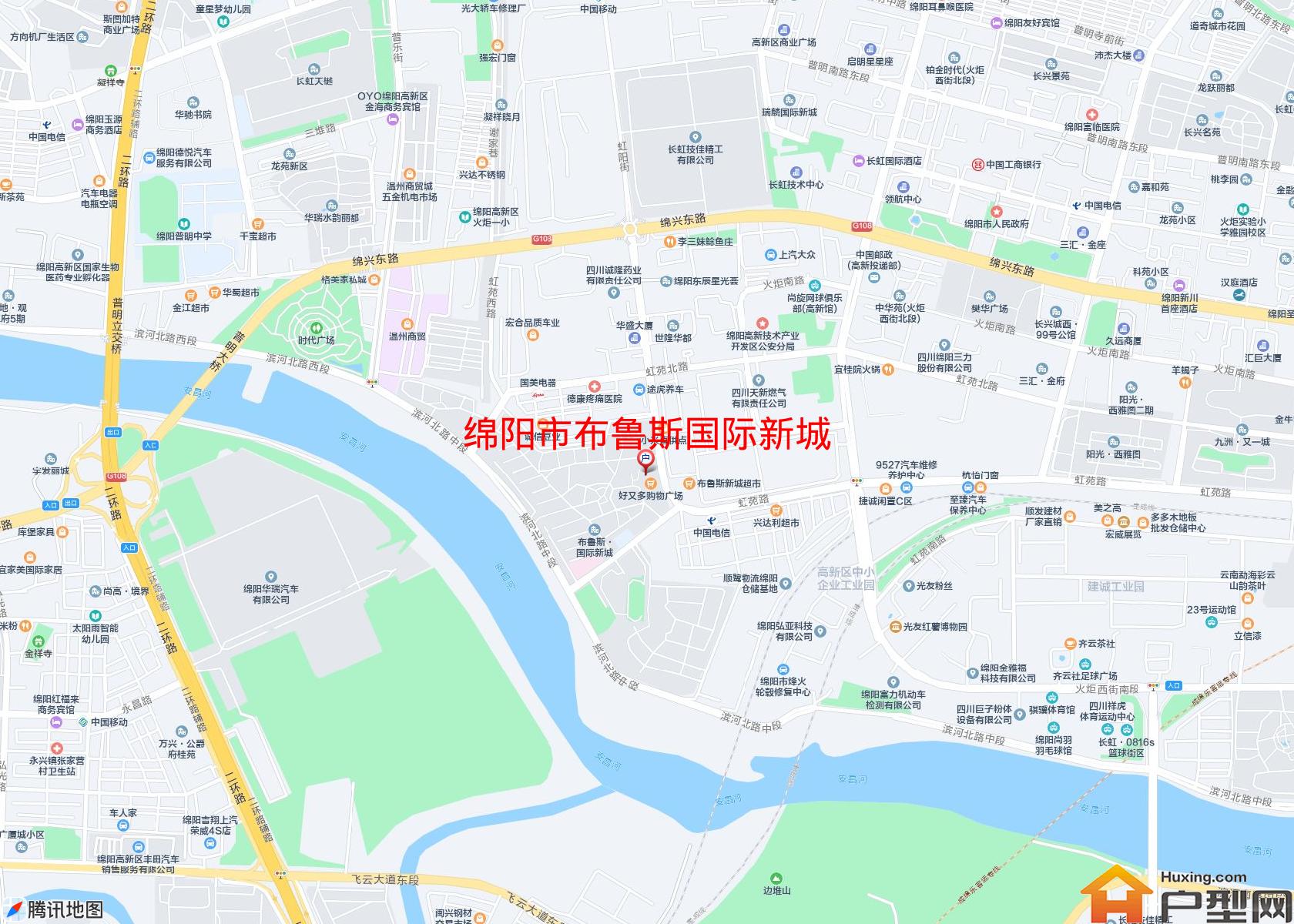布鲁斯国际新城小区 - 户型网