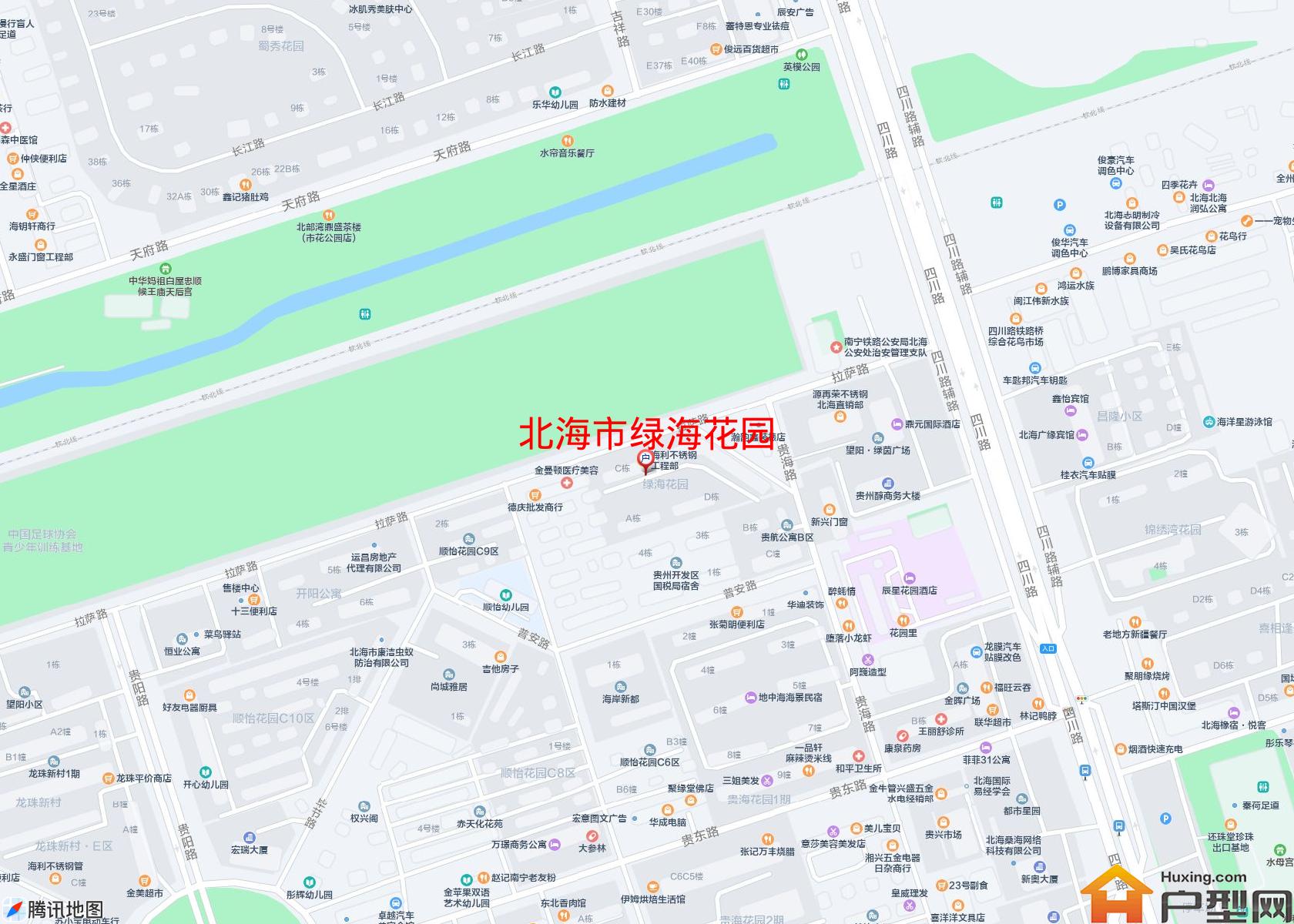 绿海花园小区 - 户型网