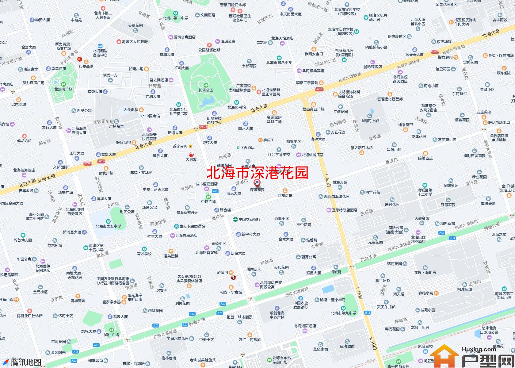 深港花园小区 - 户型网