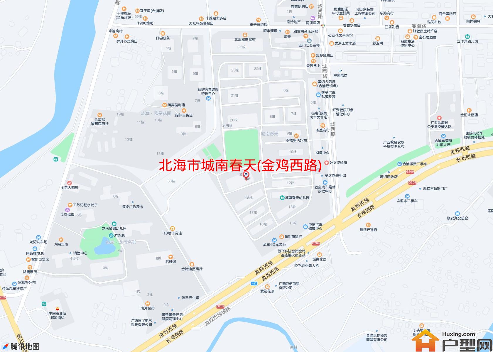 城南春天(金鸡西路)小区 - 户型网