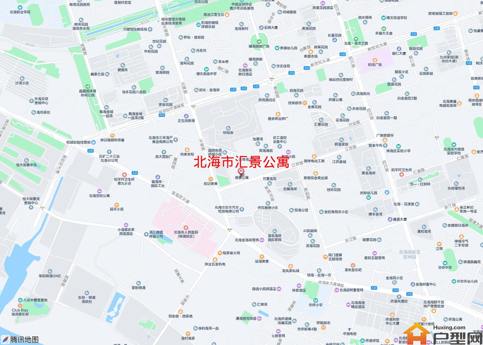 汇景公寓小区 - 户型网