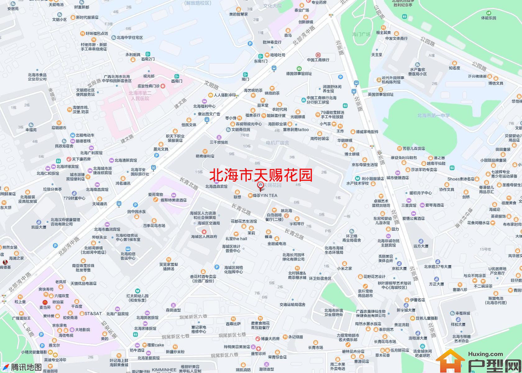 天赐花园小区 - 户型网
