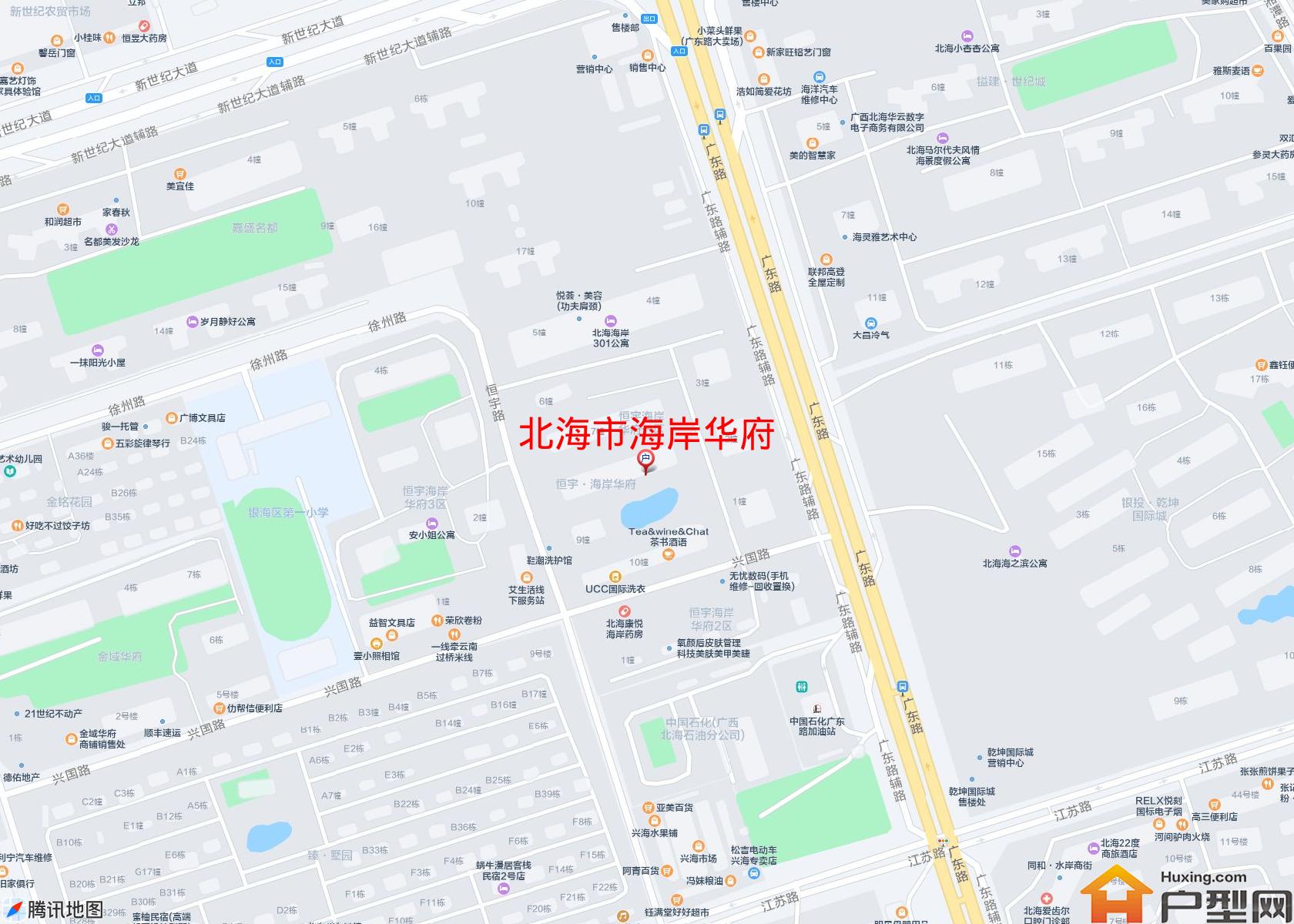 海岸华府小区 - 户型网