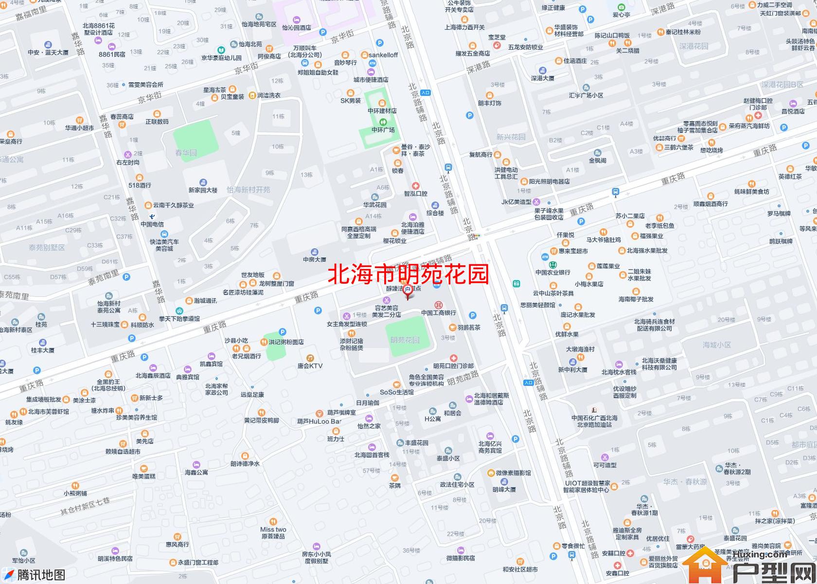 明苑花园小区 - 户型网