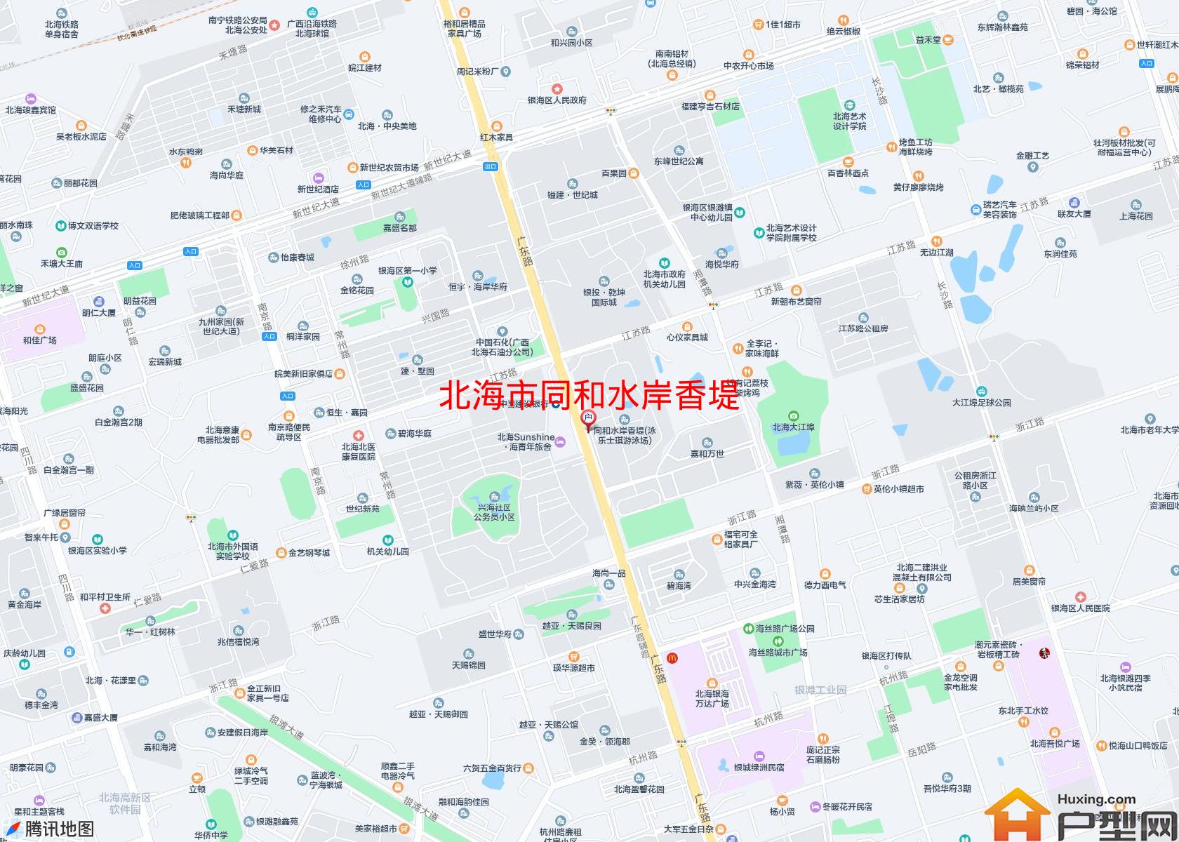 同和水岸香堤小区 - 户型网