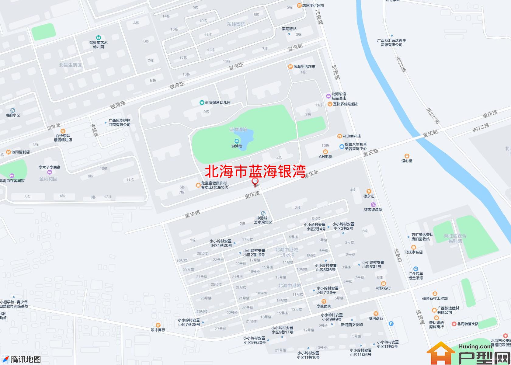 蓝海银湾小区 - 户型网