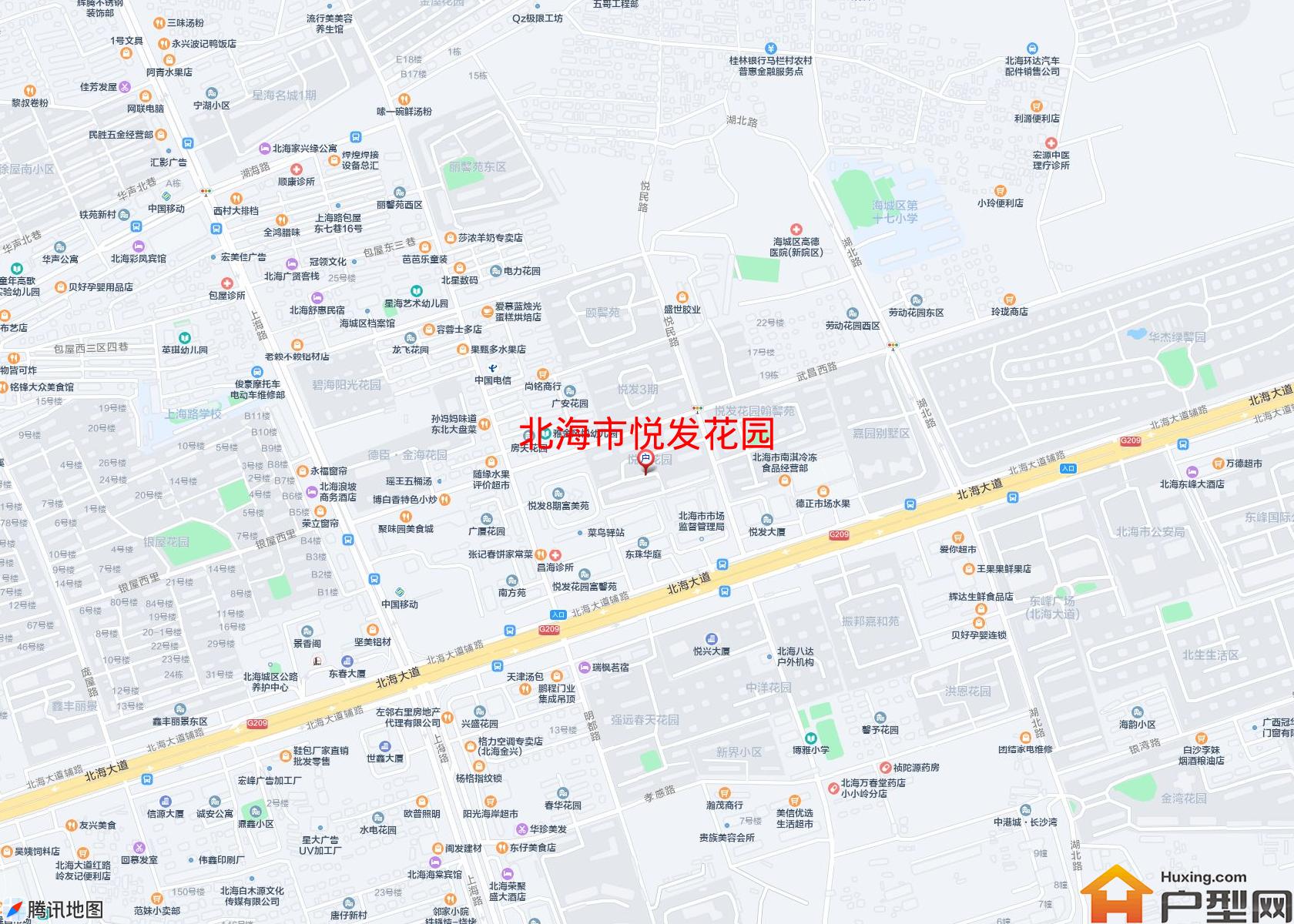 悦发花园小区 - 户型网