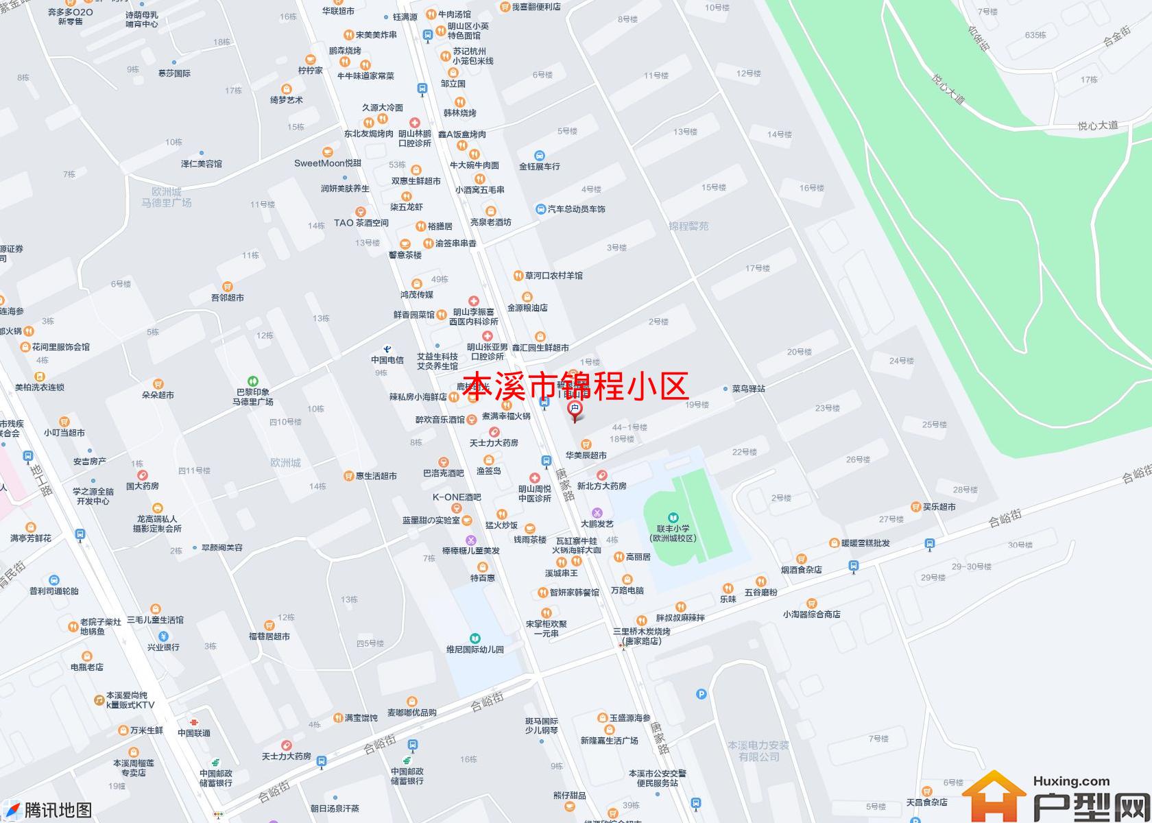 锦程小区小区 - 户型网