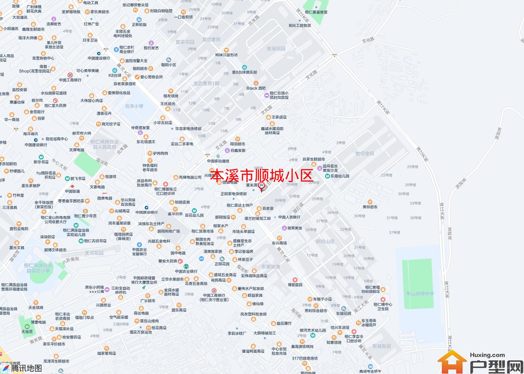 顺城小区小区 - 户型网