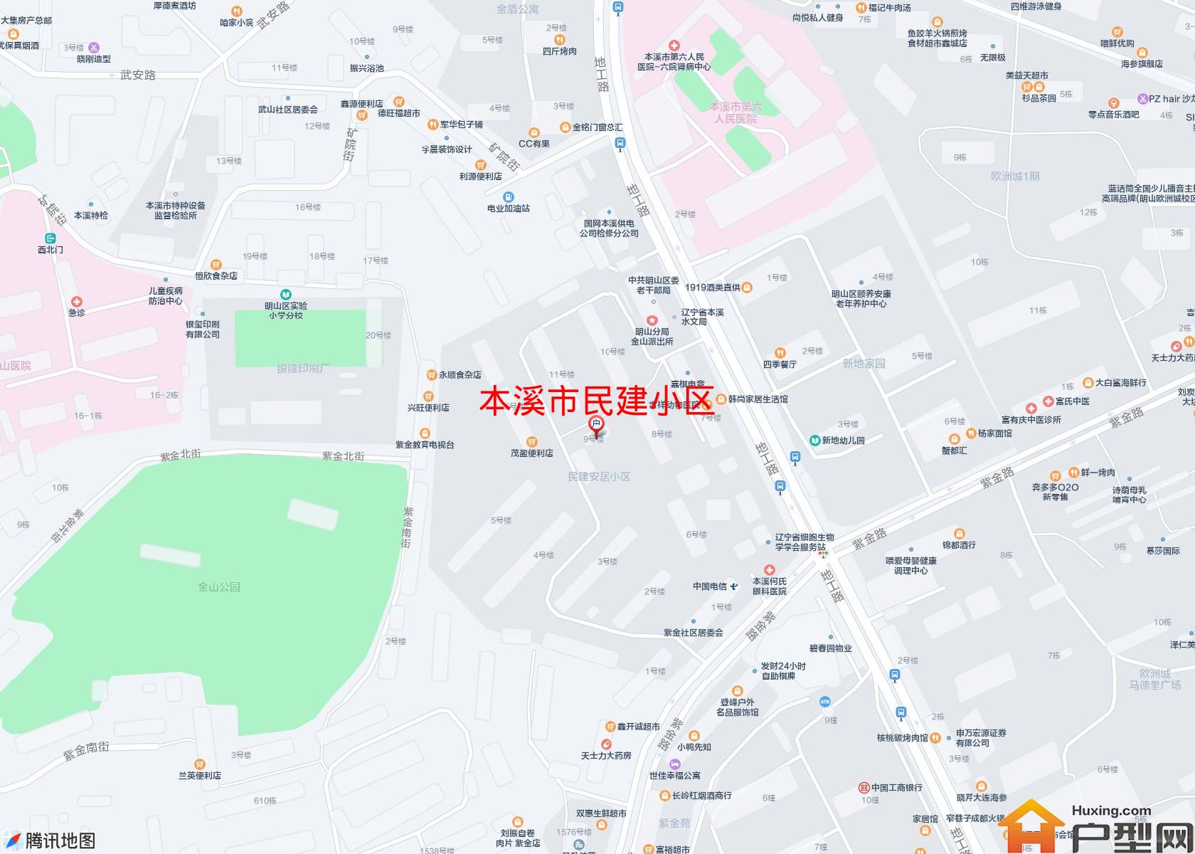民建小区小区 - 户型网