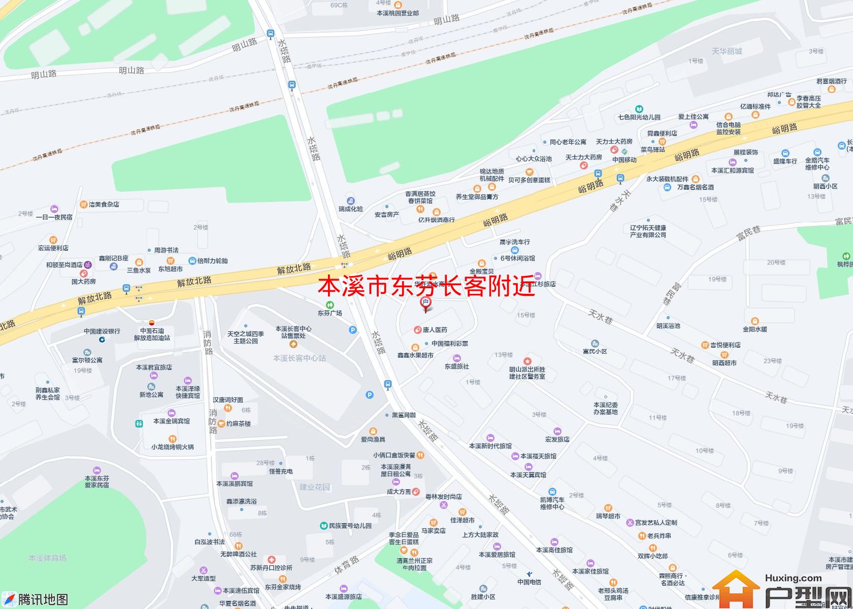 东芬长客附近小区 - 户型网