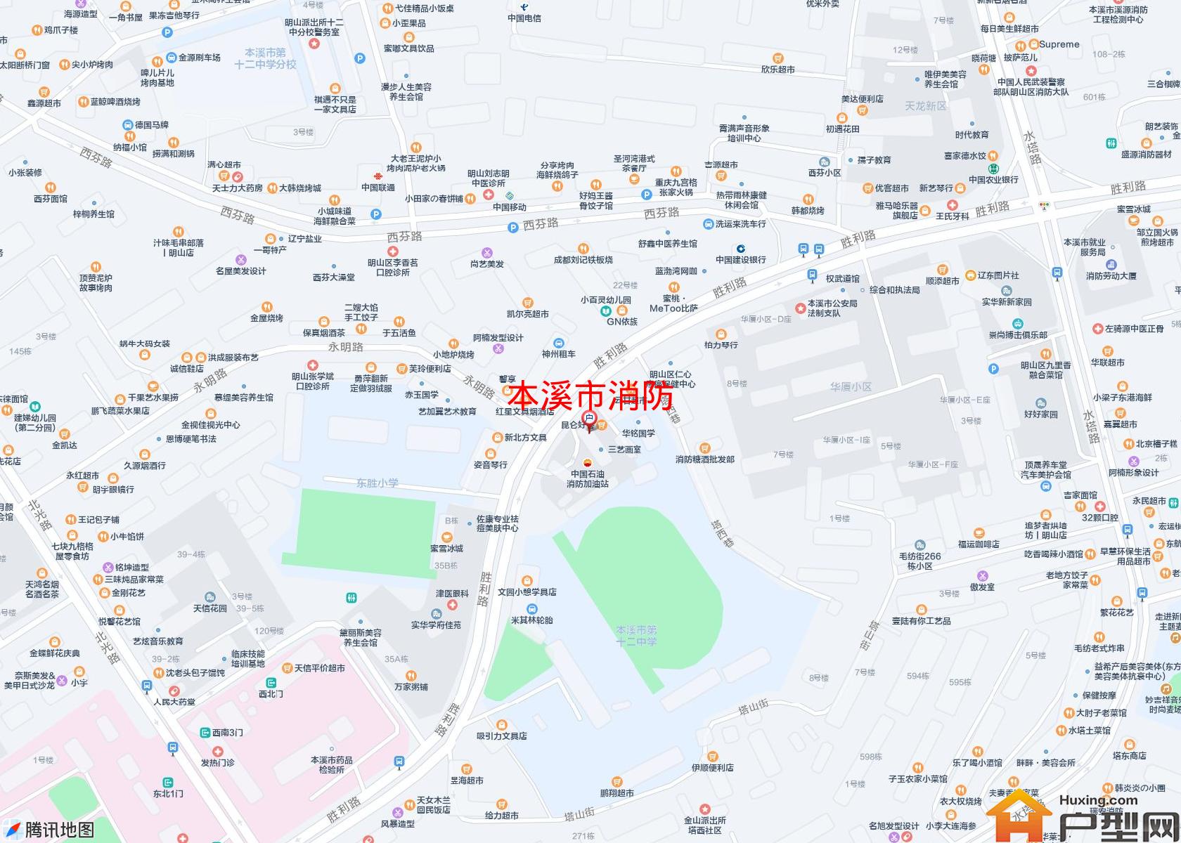 消防小区 - 户型网