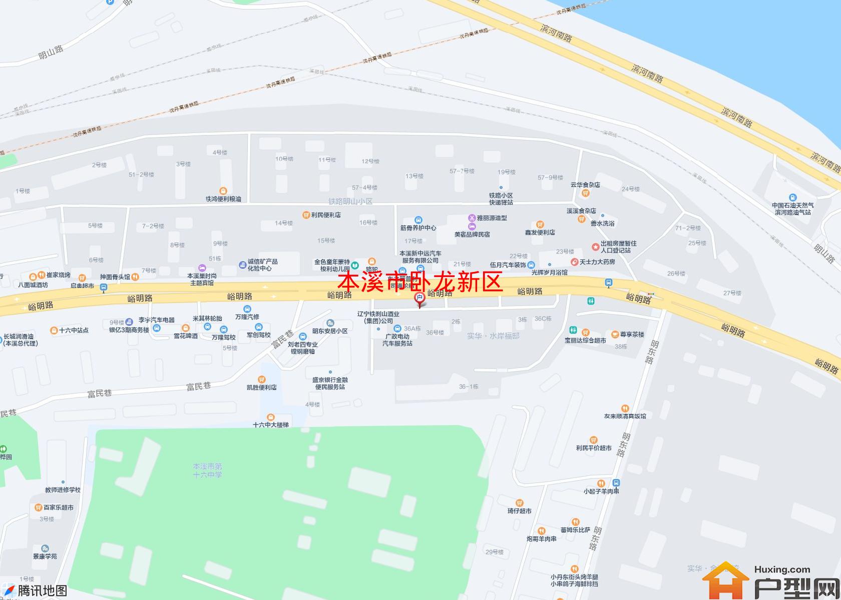 卧龙新区小区 - 户型网