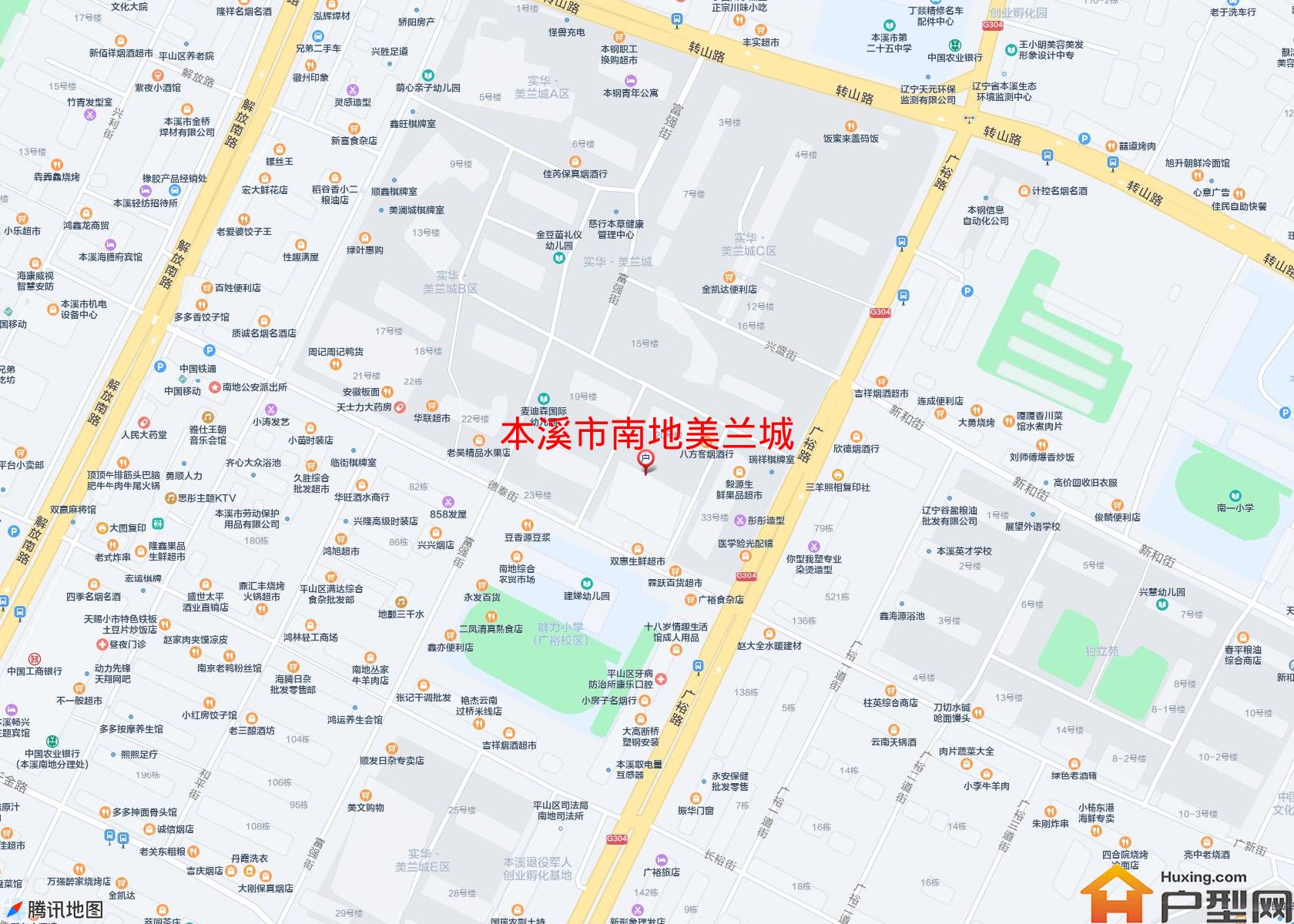 南地美兰城小区 - 户型网