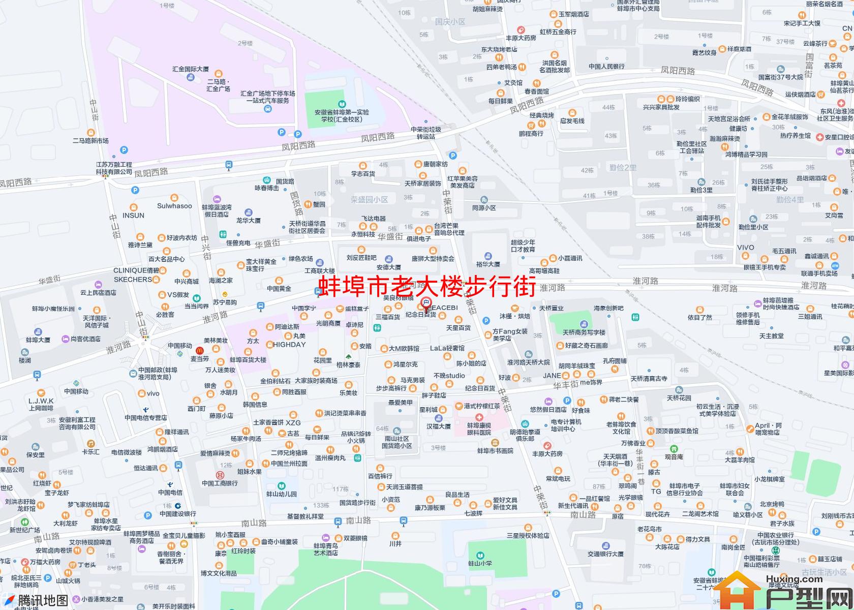 老大楼步行街小区 - 户型网