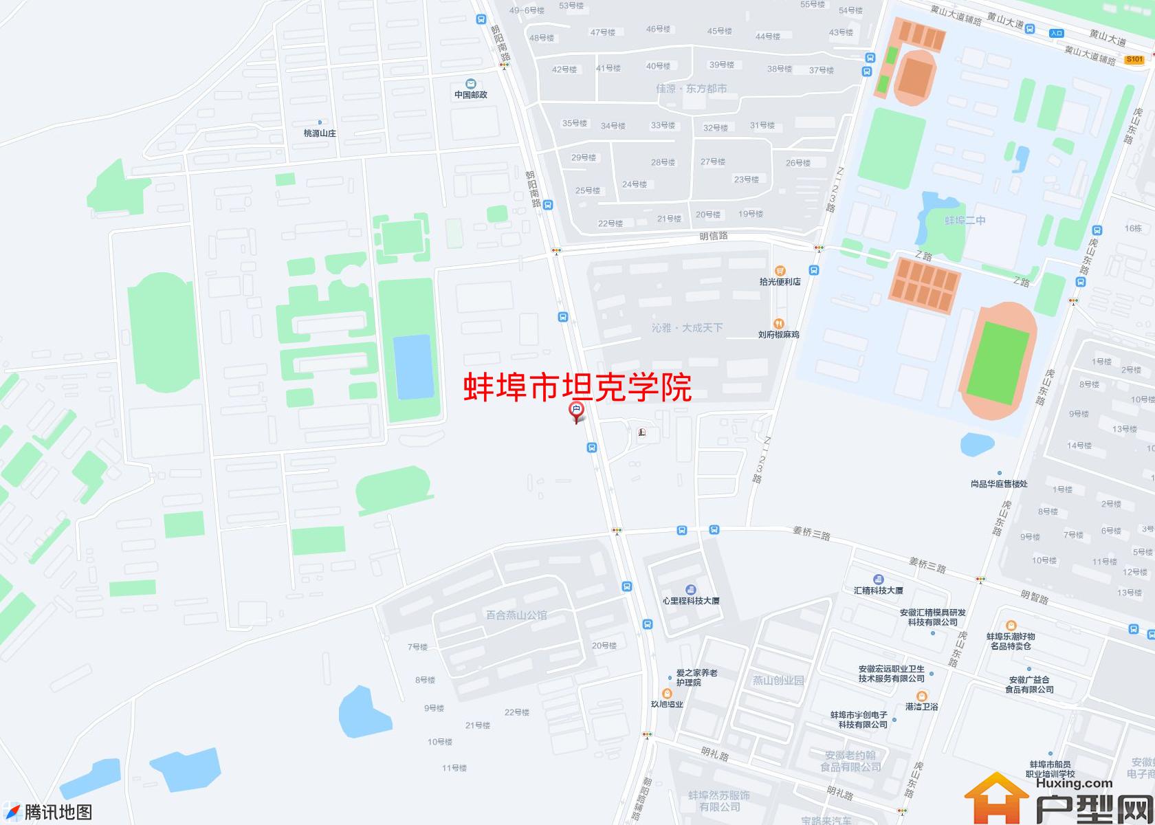 坦克学院小区 - 户型网
