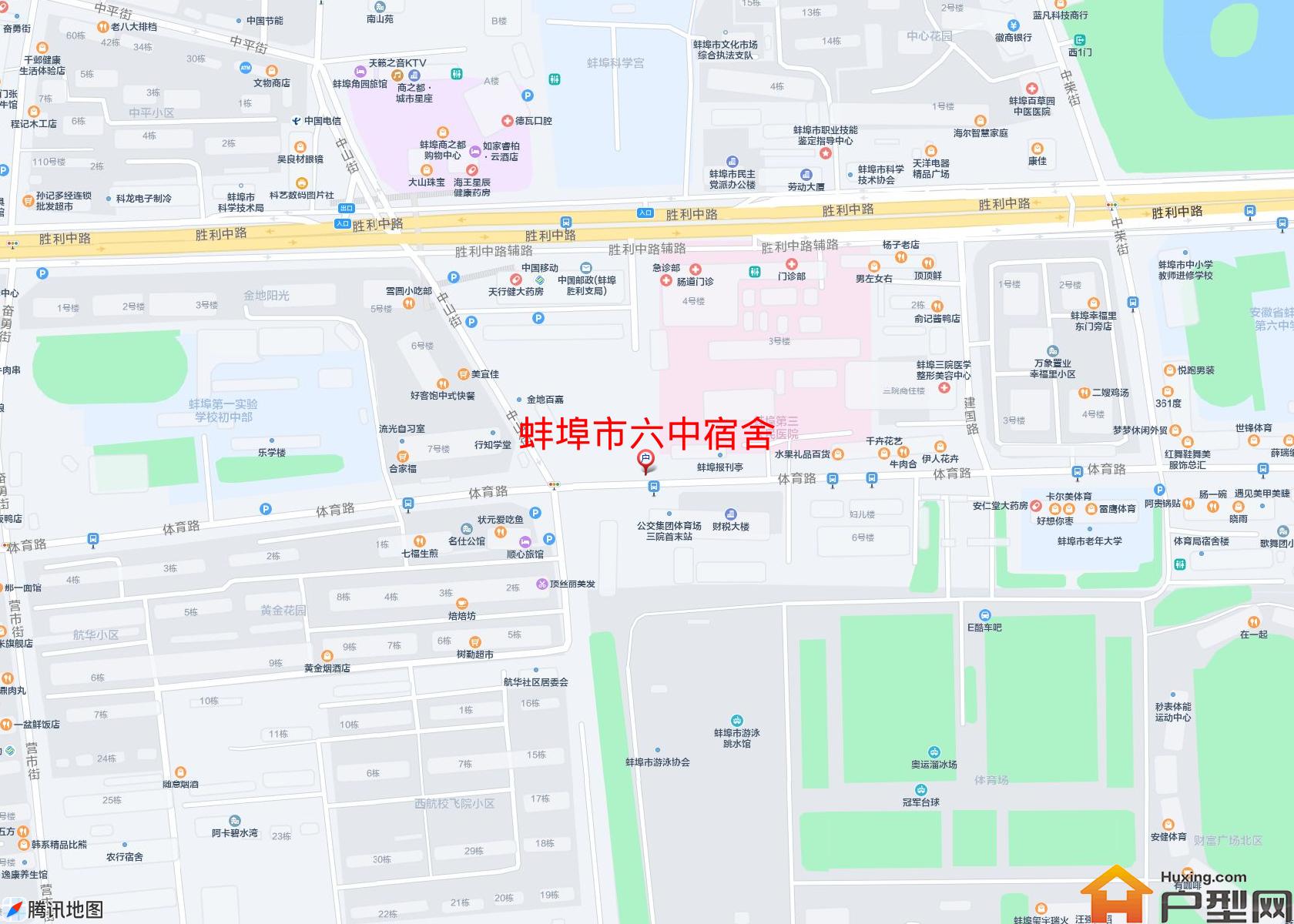 六中宿舍小区 - 户型网