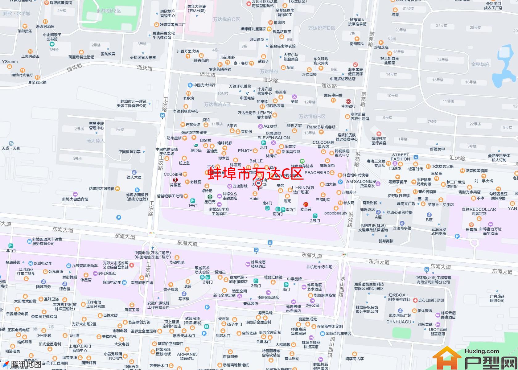 万达C区小区 - 户型网