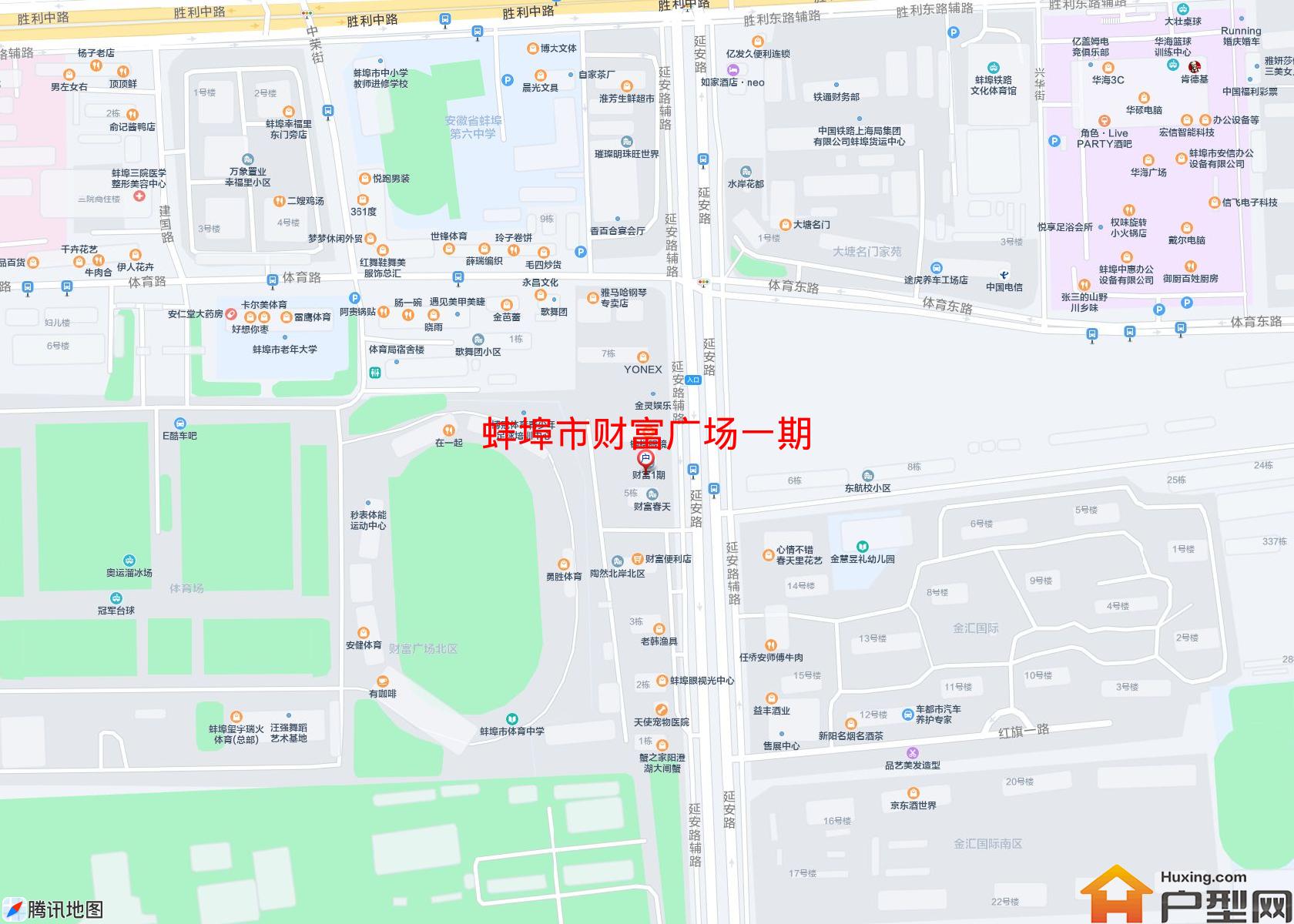 财富广场一期小区 - 户型网