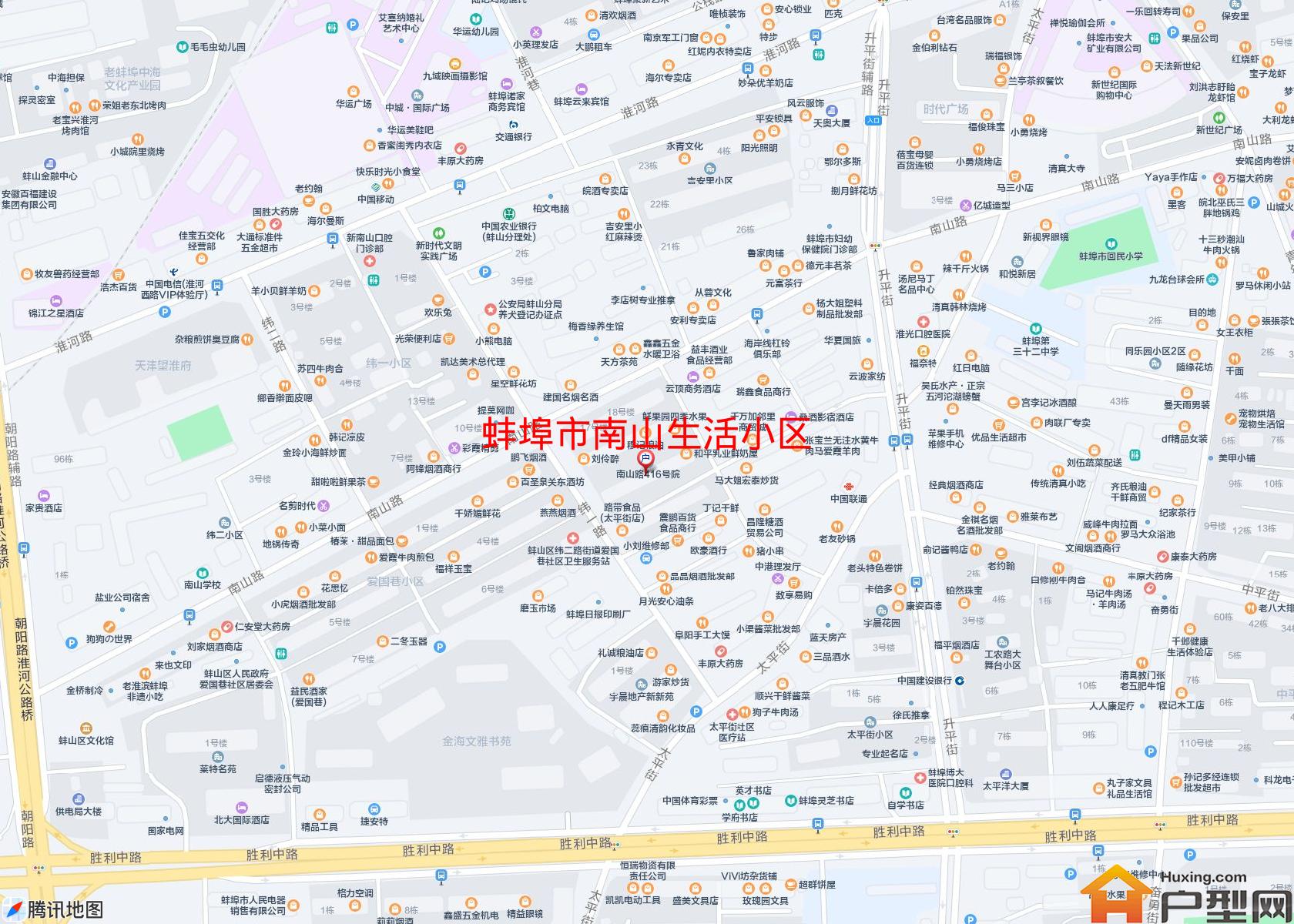 南山生活小区小区 - 户型网