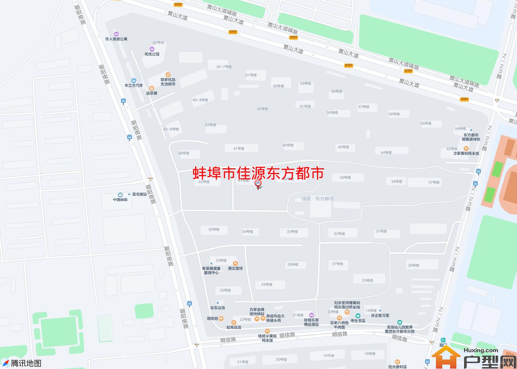 佳源东方都市小区 - 户型网