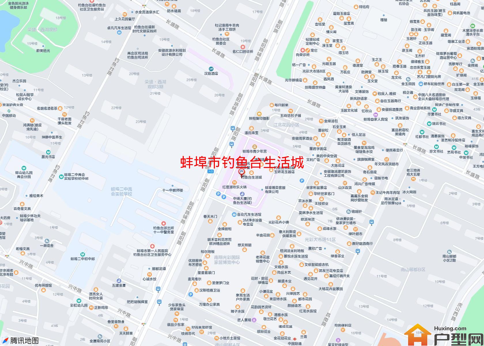 钓鱼台生活城小区 - 户型网