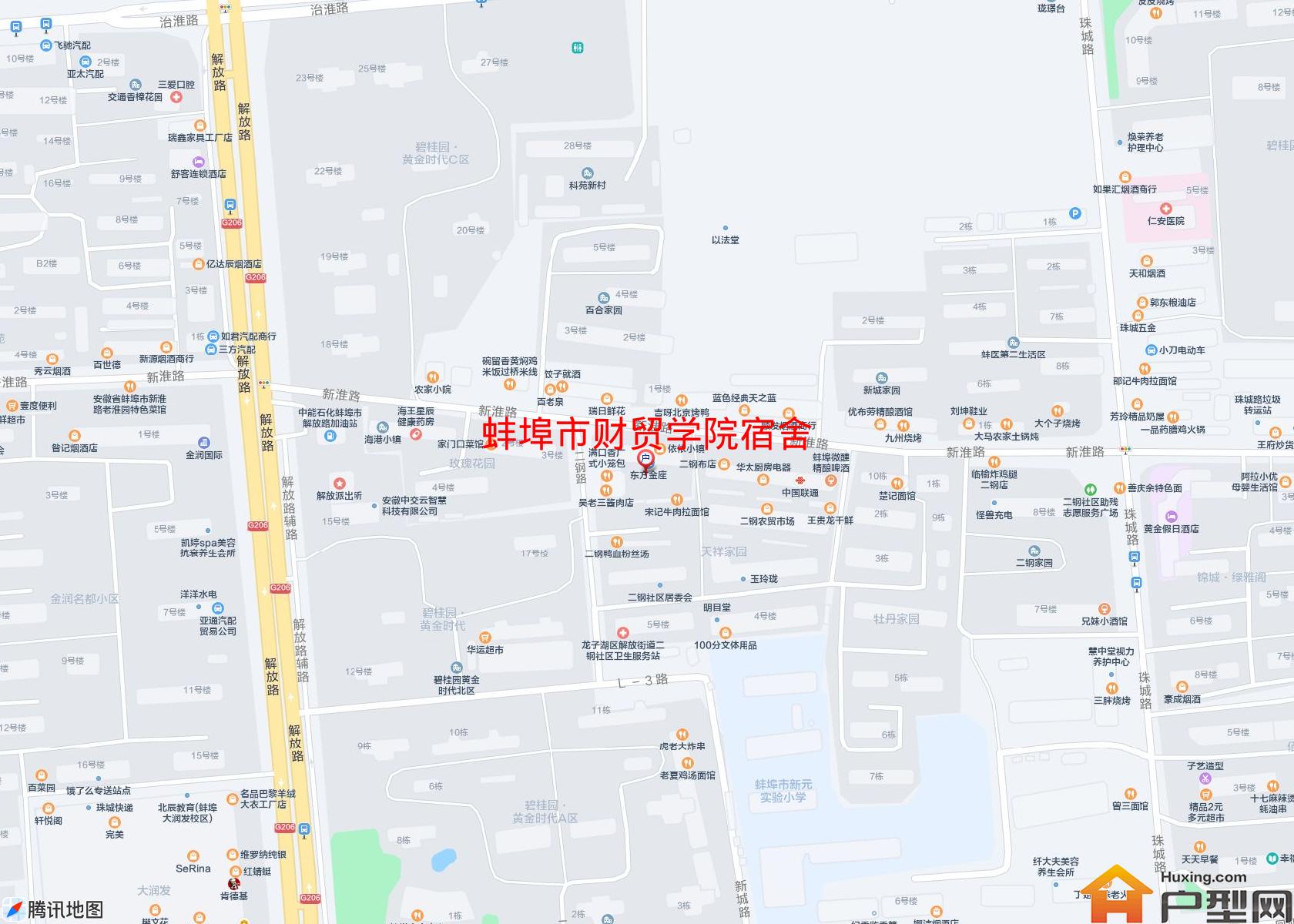 财贸学院宿舍小区 - 户型网