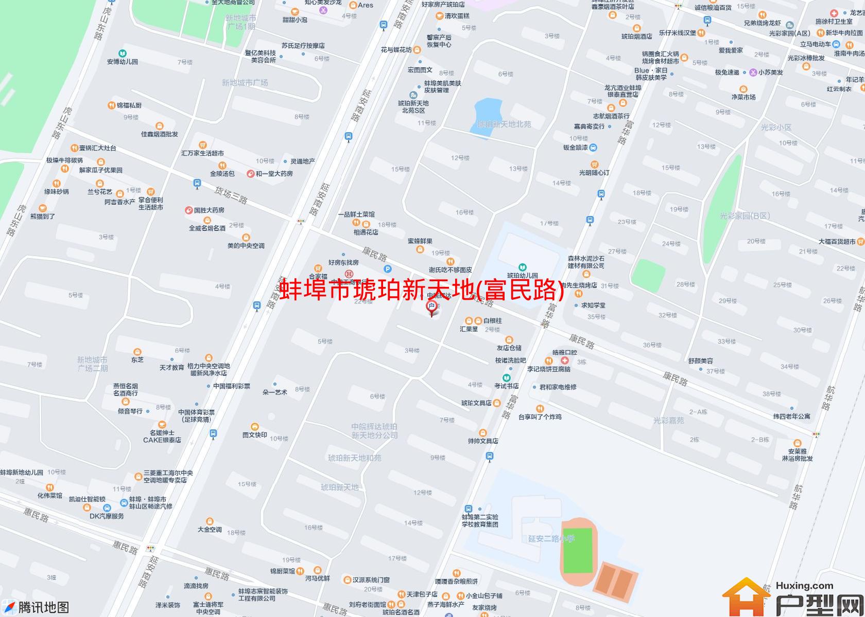 琥珀新天地(富民路)小区 - 户型网