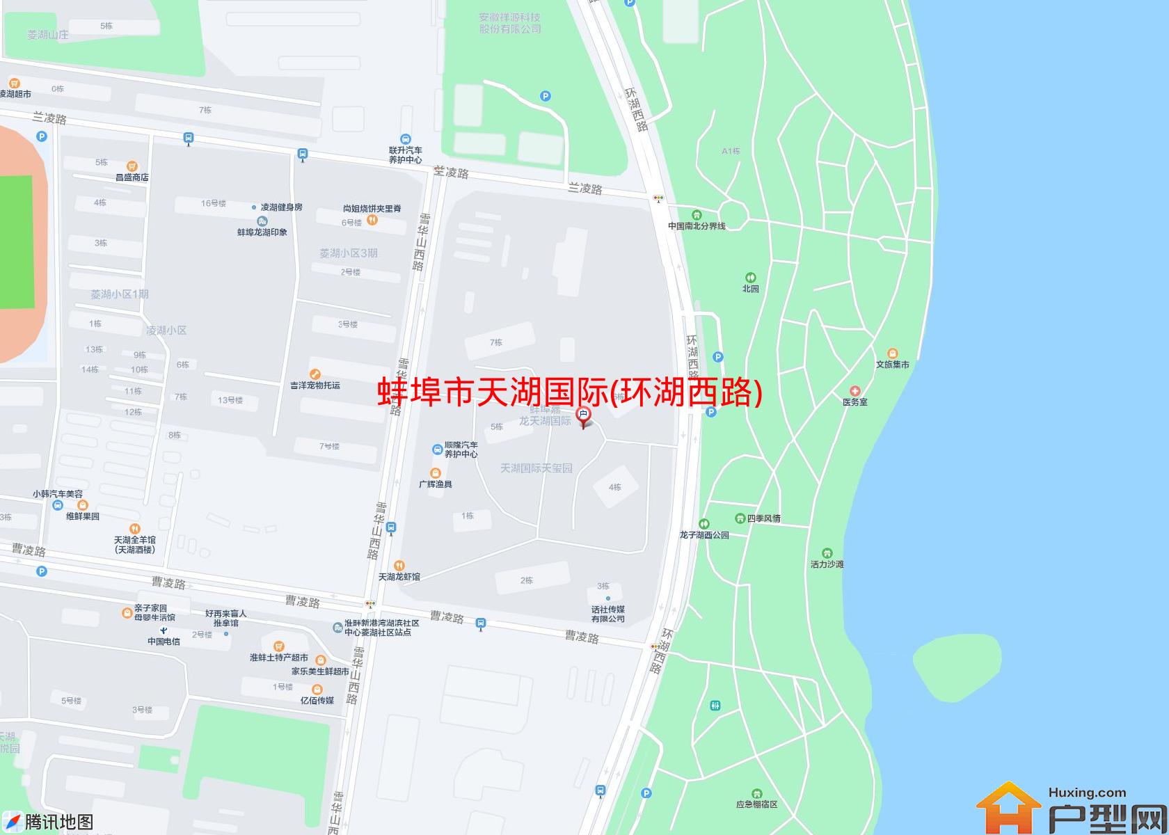 天湖国际(环湖西路)小区 - 户型网