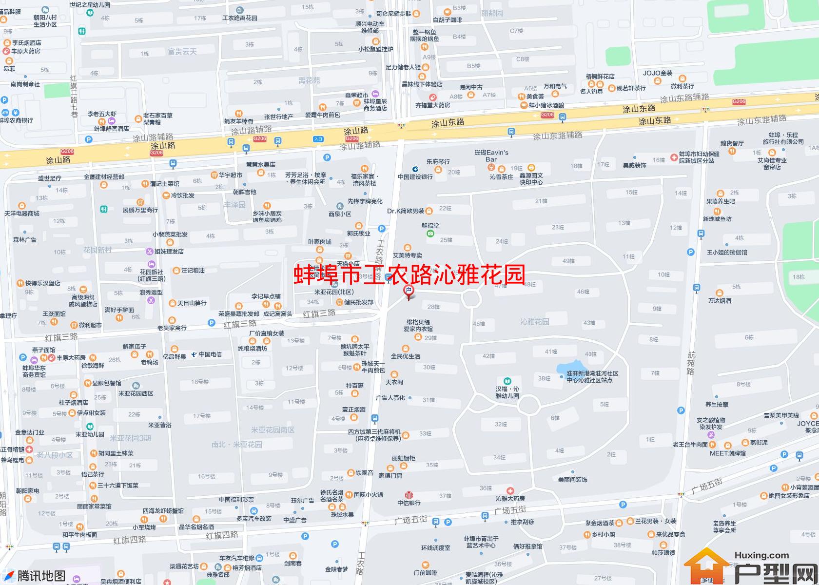 工农路沁雅花园小区 - 户型网